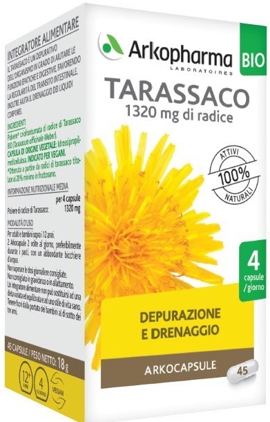 ARKO CAPSULE TARASSACO BIO 45 CAPSULE - Angeli Pharm