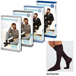 MAN SUPPORT 15 COTTON GAMBALETTO 15 ANTRACITE 3 - Angeli Pharm