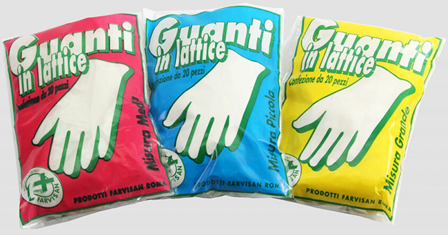 GUANTO IN LATTICE MISURA GRANDE 20 PEZZI - Angeli Pharm