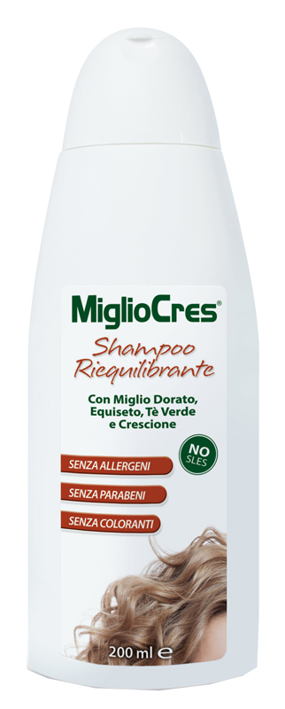 MIGLIOCRES SHAMPOO RIEQUILIBRANTE 200 ML - Angeli Pharm