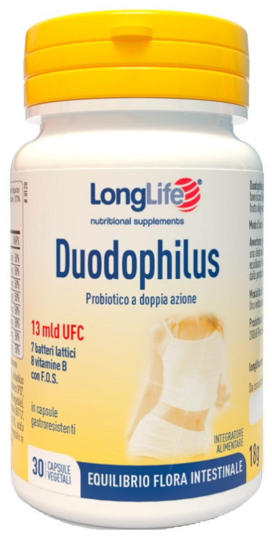 LONGLIFE DUODOPHILUS 30 CAPSULE VEGETALI - Angeli Pharm