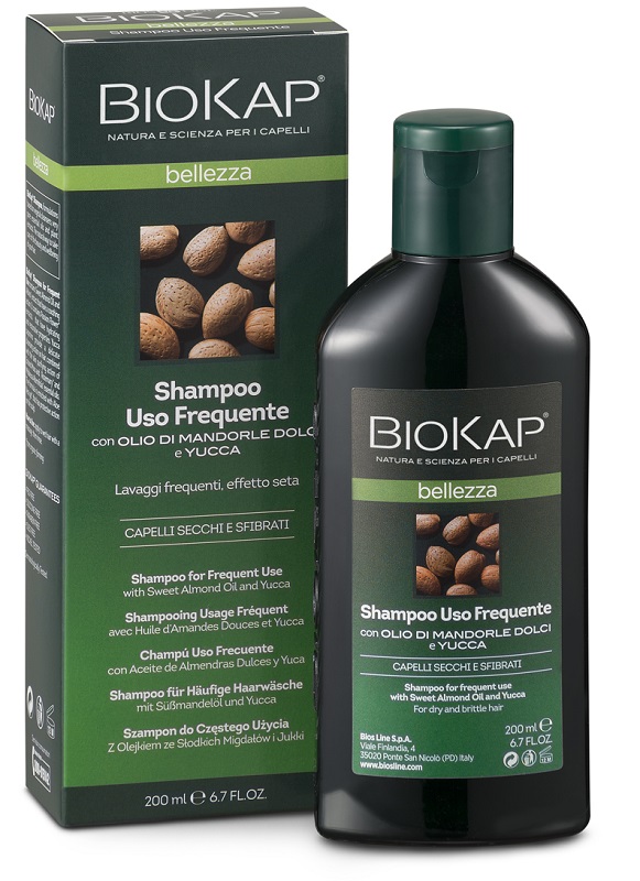 BIOKAP BELLEZZA SHAMPOO USO FREQUENTE 200 ML BIOSLINE - Angeli Pharm