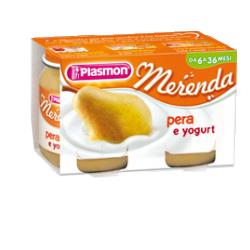 PLASMON OMOGENEIZZATO YOGURT PERA 120 G X 2 PEZZI - Angeli Pharm
