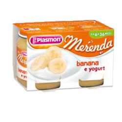 PLASMON OMOGENEIZZATO YOGURT BANANA 120 G X 2 PEZZI - Angeli Pharm