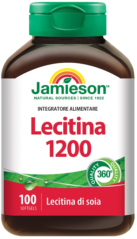 JAMIESON LECITINA 1200 100 SOFTGELS - Angeli Pharm