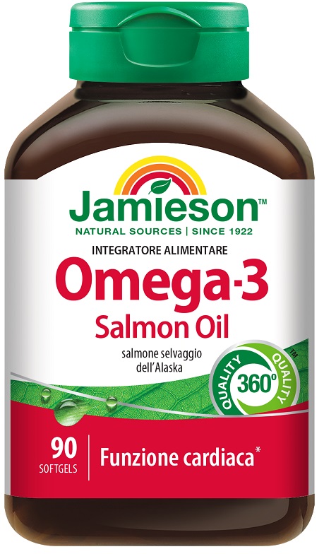 JAMIESON OMEGA 3 SALMON OIL 90 PERLE - Angeli Pharm
