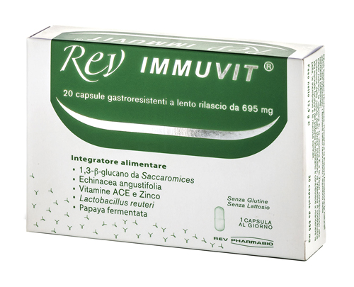 REV IMMUVIT 20 CAPSULE - Angeli Pharm