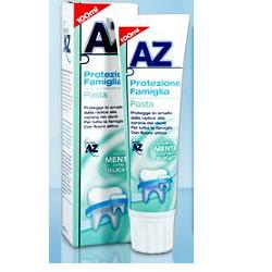 AZ PROTEZIONE FAMIGLIA PASTA DENTIFRICIA 75 ML - Angeli Pharm