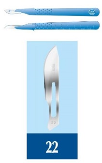 BISTURI PIC MONOUSO STERILE MISURA 22 1 PEZZO - Angeli Pharm
