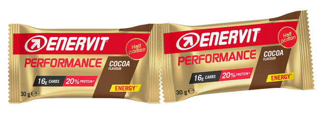 ENERVIT SPORT PERFORMANCE BAR CACAO 2 X 30 G - Angeli Pharm