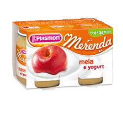PLASMON OMOGENEIZZATO YOGURT MELA 120 G X 2 PEZZI - Angeli Pharm