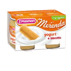PLASMON OMOGENEIZZATO YOGURT BISCOTTO 120 G X 2 PEZZI - Angeli Pharm