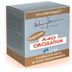 A40 CIRCULATION OROGRANULI 16 G - Angeli Pharm