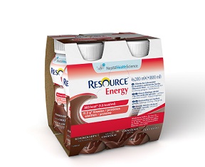 RESOURCE ENERGY CIOCCOLATO 4 BOTTIGLIE 200 ML - Angeli Pharm