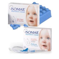 FILTRO RICAMBIO ASPIRATORE NASALE ISOMAR 20 PEZZI - Angeli Pharm