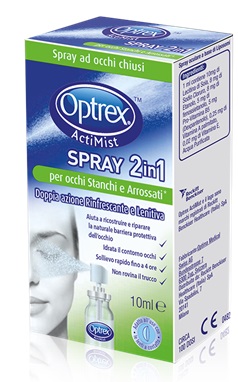 SPRAY OCULARE OPTREX ACTIMIST 2IN1 OCCHI STANCHI E ARROSSATI 1 PEZZO - Angeli Pharm