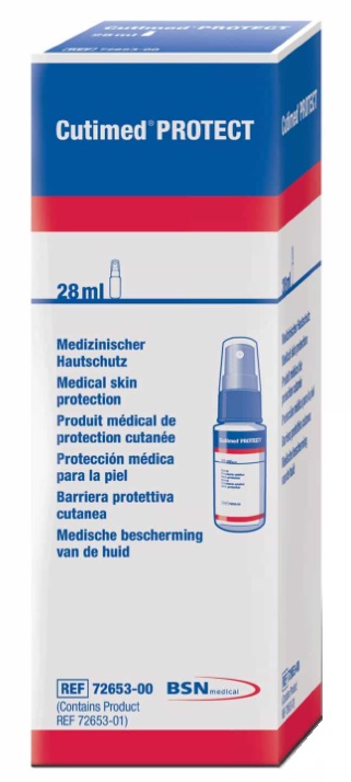 BARRIERA PROTETTIVA CUTANEA CUTIMED PROTECT FILM SPRAY 28 ML PER CUTE INTEGRA - Angeli Pharm
