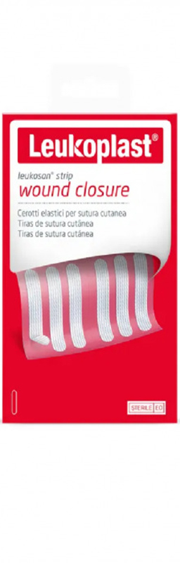 CEROTTO PER SUTURA LEUKOSAN STRIP 6X38MM 2 BUSTE X 6 CEROTTI - Angeli Pharm