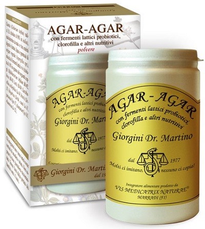 AGAR AGAR CON FERMENTI LATTICI CLOROFILLA 150 G - Angeli Pharm