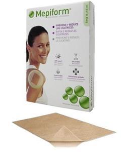 MEDICAZIONE MEPIFORM ATRAUMATICA PER CICATRICI E CHELOIDI NON STERILE 4X30CM 5 PEZZI - Angeli Pharm