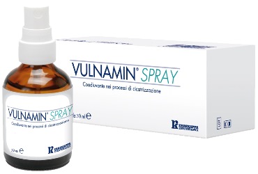VULNAMIN SPRAY 30ML FLACONE IN VETRO CON EROGATORE A TASTO - Angeli Pharm