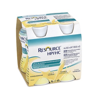 RESOURCE HP/HC VANIGLIA 4 BOTTIGLIE 200 ML - Angeli Pharm