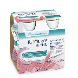 RESOURCE HP/HC FRAGOLA 4 BOTTIGLIE 200 ML - Angeli Pharm