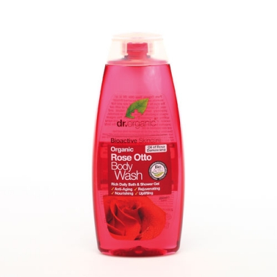 DR ORGANIC ROSE OTTO ROSA BODY WASH DETERGENTE CORPO 250 ML - Angeli Pharm
