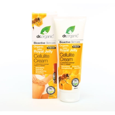 DR ORGANIC ROYAL JELLY PAPPA REALE CELLULITE CREAM CREMA ANTICELLULITE 200 ML - Angeli Pharm