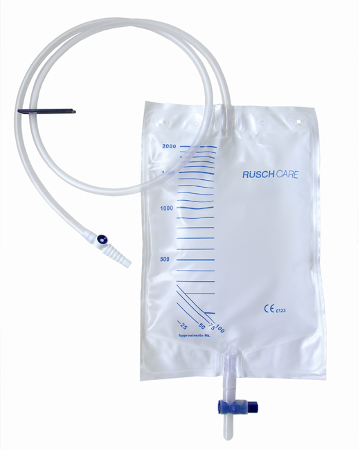 SACCA DI DRENAGGIO LETTO PER INCONTINENZA 2000ML IN PVC CON VALVOLA DI NON RITORNO E SCARICO STERILE CON TUBO DI RACCORDO 120CM 1 PEZZO RIUTILIZZABILE - Angeli Pharm