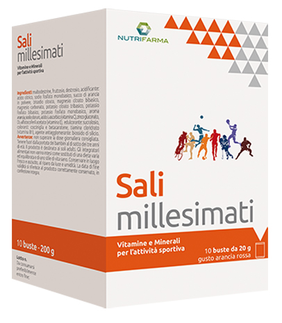 SALI MILLESIMATI 10 BUSTINE 20 G - Angeli Pharm