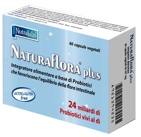 NATURAFLORA PLUS 60 CAPSULE VEGETALI - Angeli Pharm