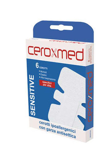 CEROTTO CEROXMED SENSITIVE FLEX SPECIFICO DITA 6 PEZZI - Angeli Pharm