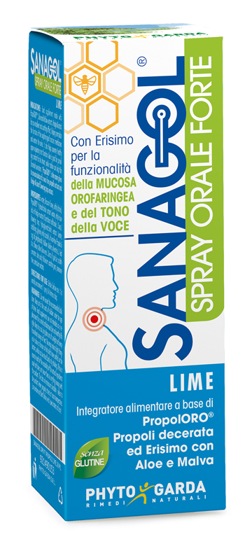 SANAGOL SPRAY FORTE PROPOLI LIME 20 ML - Angeli Pharm