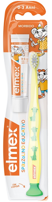 ELMEX SPAZZOLINO BIMBI EDUCATIVO NEW 0-3 ANNI - Angeli Pharm