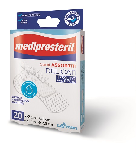 CEROTTO PER DITA MEDIPRESTERIL DELICATO TNT 7,5X5CM 6 PEZZI - Angeli Pharm