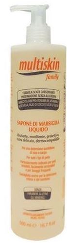 MULTISKIN FAMILY IL MARSIGLIA SAPONE VISO CORPO EXTRA DELICATO 500 ML - Angeli Pharm