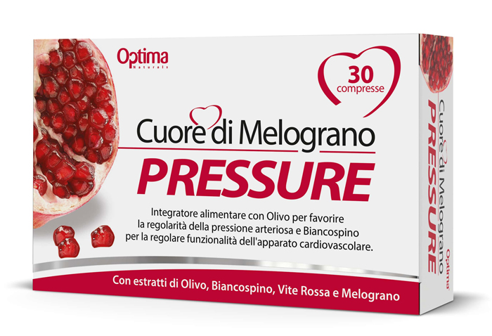 CUORE DI MELOGRANO PRESSURE 30 COMPRESSE 1 G - Angeli Pharm