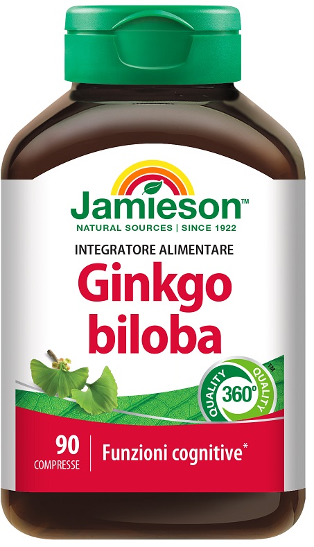 JAMIESON GINKGO BILOBA 90 COMPRESSE - Angeli Pharm