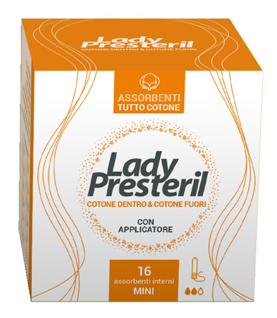 LADY PRESTERIL ASSORBENTI INTERNI MINI 16 PEZZI - Angeli Pharm