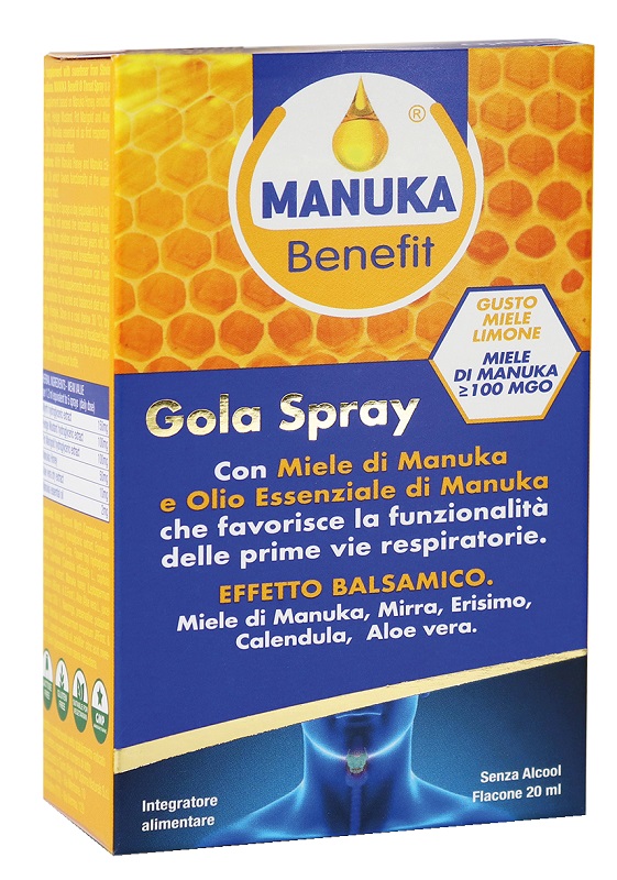 MANUKA BENEFIT GOLA SPRAY 20 ML - Angeli Pharm