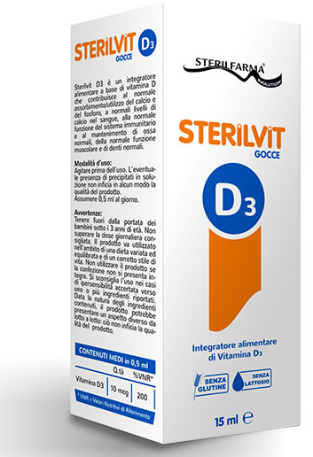 STERILVIT D3 GOCCE 15 ML - Angeli Pharm