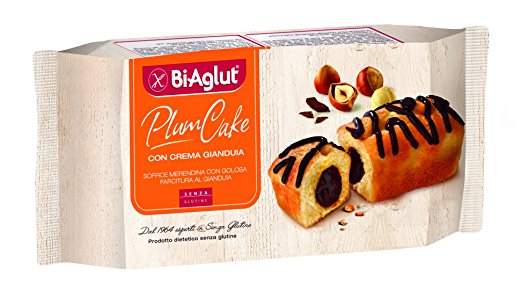 BIAGLUT SFORNAGUSTO PLUMCAKE AL GIANDUIA 4 X 45 G - Angeli Pharm