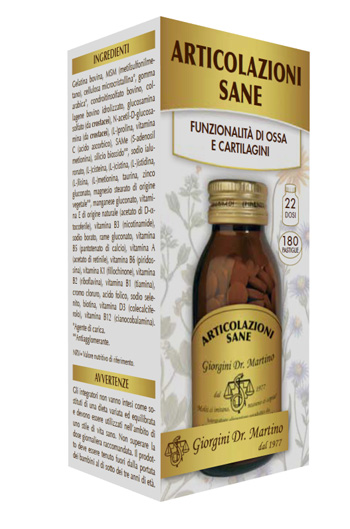 ARTICOLAZIONI SANE 180 PASTIGLIE - Angeli Pharm