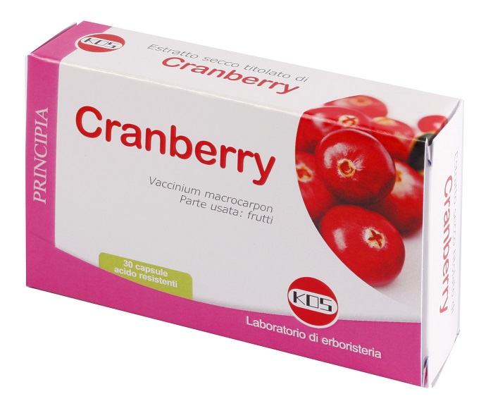 CRANBERRY ESTRATTO SECCO 30 CAPSULE - Angeli Pharm