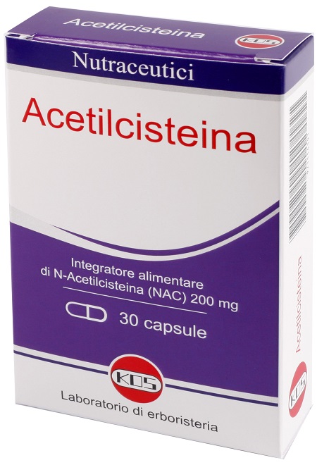 ACETILCISTEINA 30 CAPSULE 6 G - Angeli Pharm