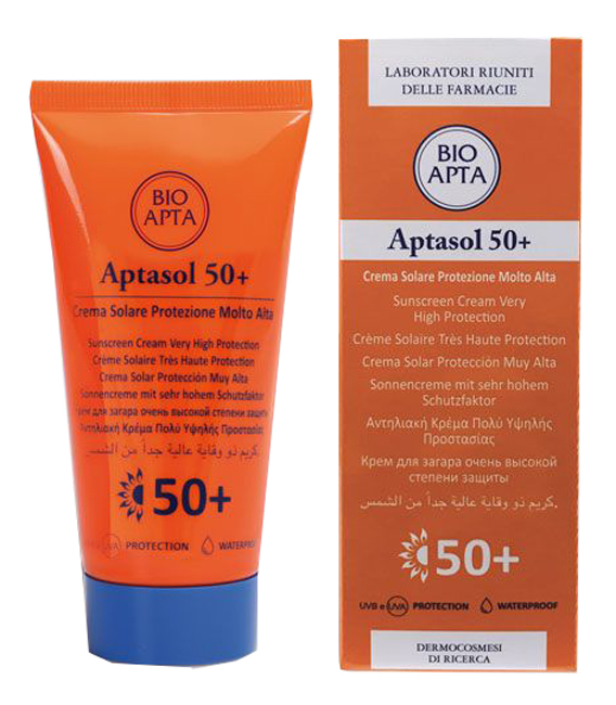 APTASOL 50+ CREMA PROTEZIONE MEDIO ALTA 75ML - Angeli Pharm