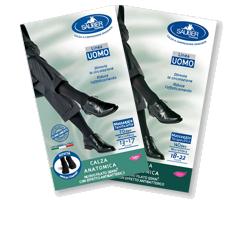 SAUBER CALZA UOMO Q-SKIN 70 DEN COLORE  ANTRACITE TAGLIA G - Angeli Pharm