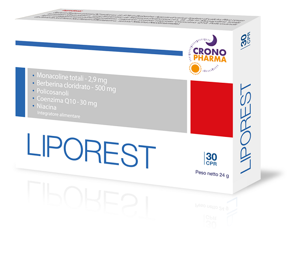 LIPOREST 30 COMPRESSE - Angeli Pharm