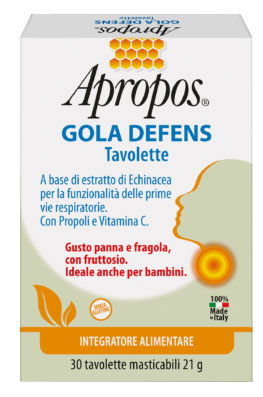 APROPOS GOLA DEFENS 30 TAVOLETTE - Angeli Pharm